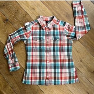PATAGONIA 100% Organic Cotton flannel button down